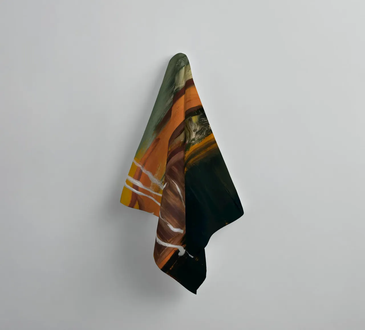 Sunset Curve Horizon towel by Dream Spectrum