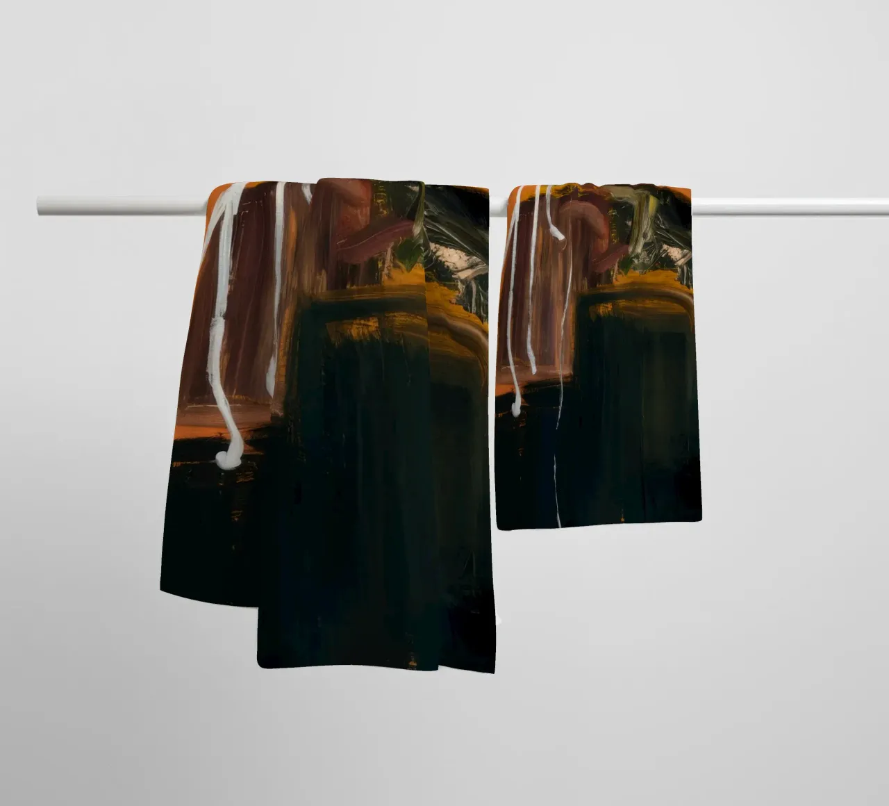 Sunset Curve Horizon towel by Dream Spectrum