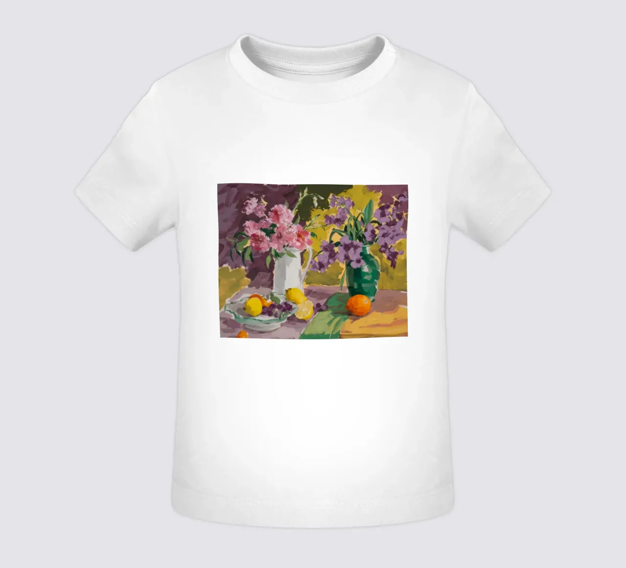 Majestic Bloom Citrus baby t-shirt by Celestial Harmony