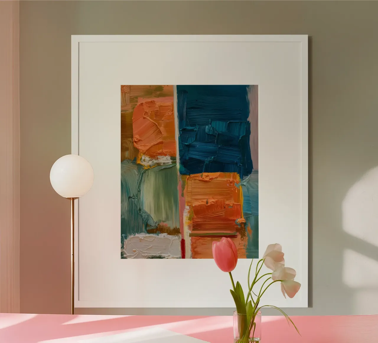 Oceanic Color Blocks hahnemühle by Dream Spectrum