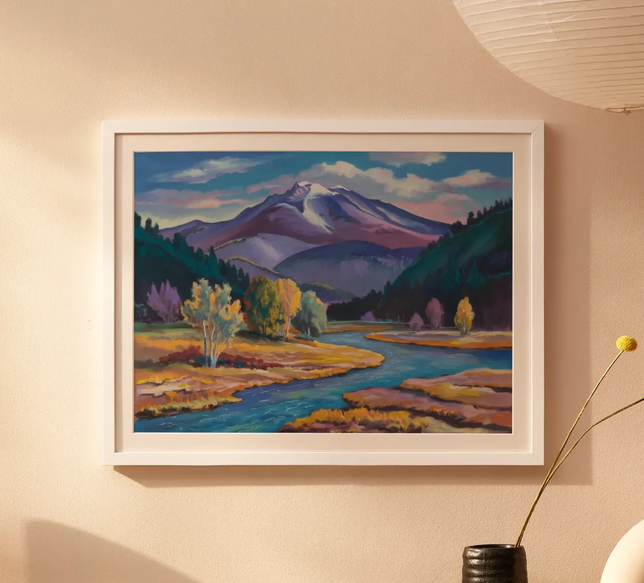 Azure River Journey Poster von Radiance Landscape