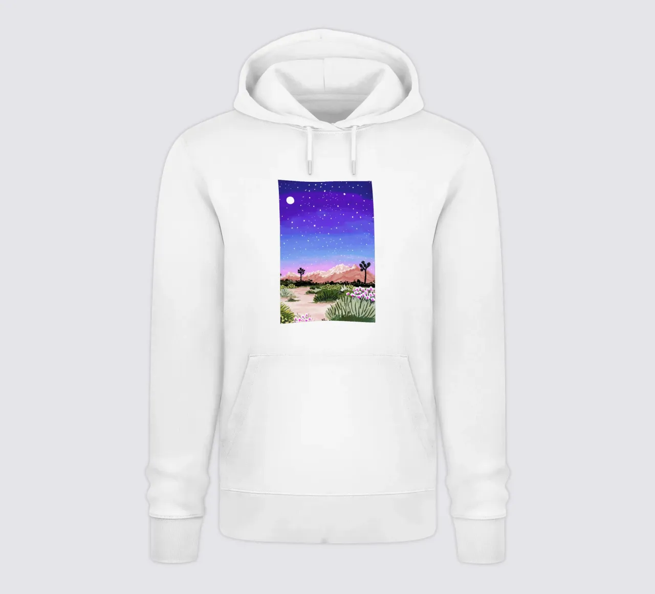 Joshua Tree felpa con cappuccio da Sarah Gesek