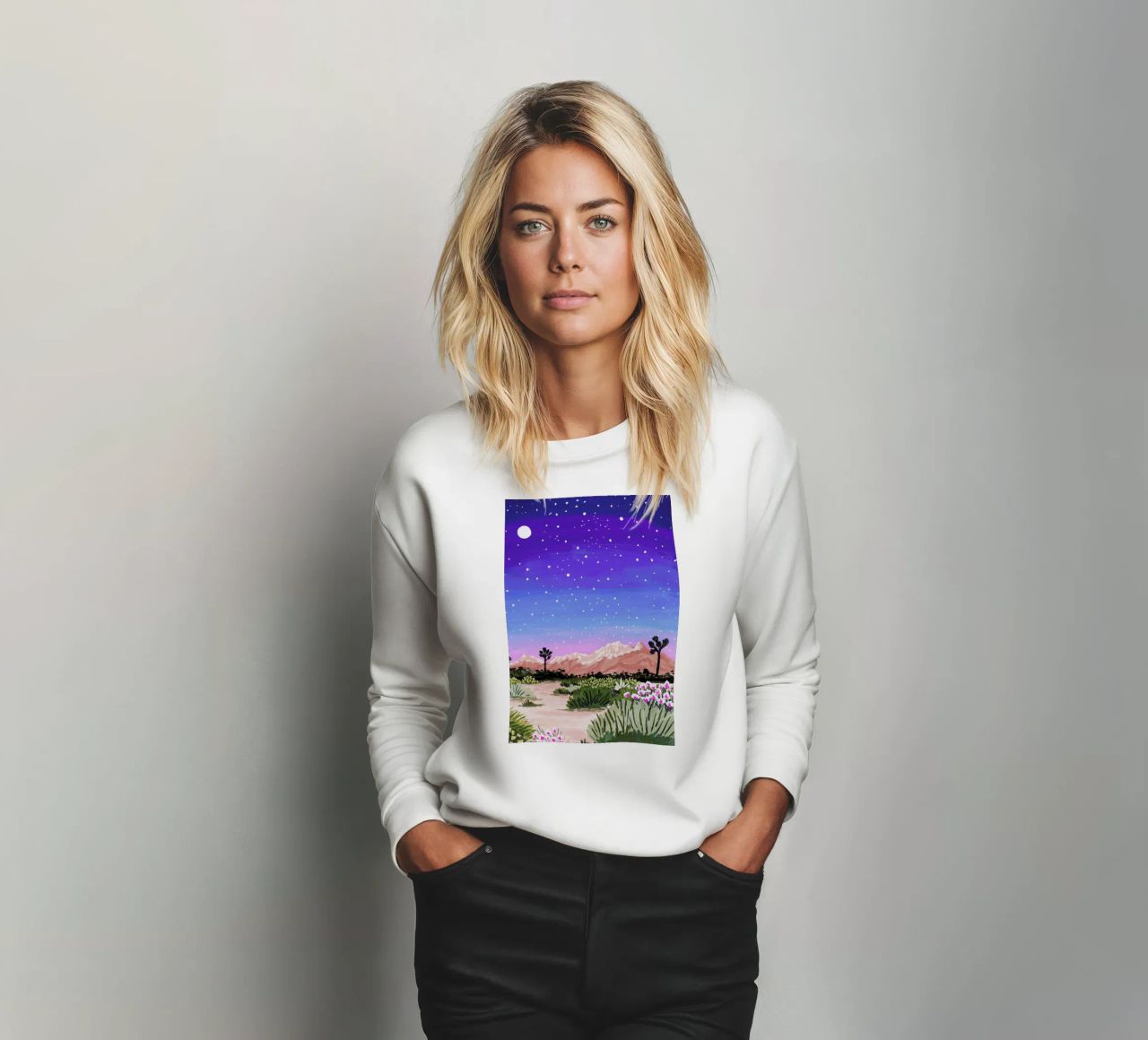 Joshua Tree felpa da Sarah Gesek