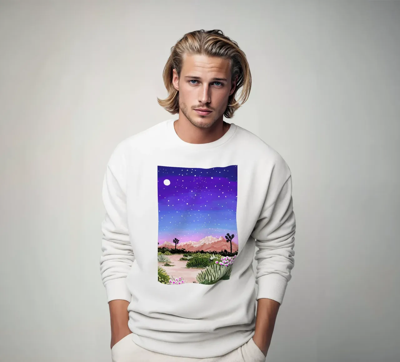 Joshua Tree felpa da Sarah Gesek