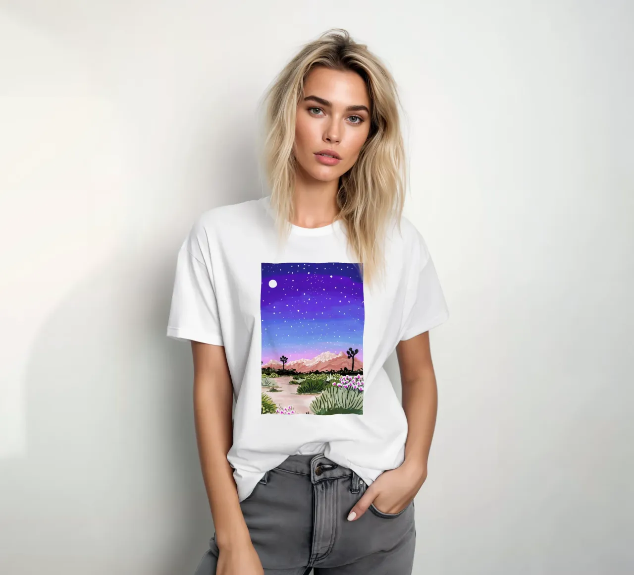 Joshua Tree t-shirt da Sarah Gesek