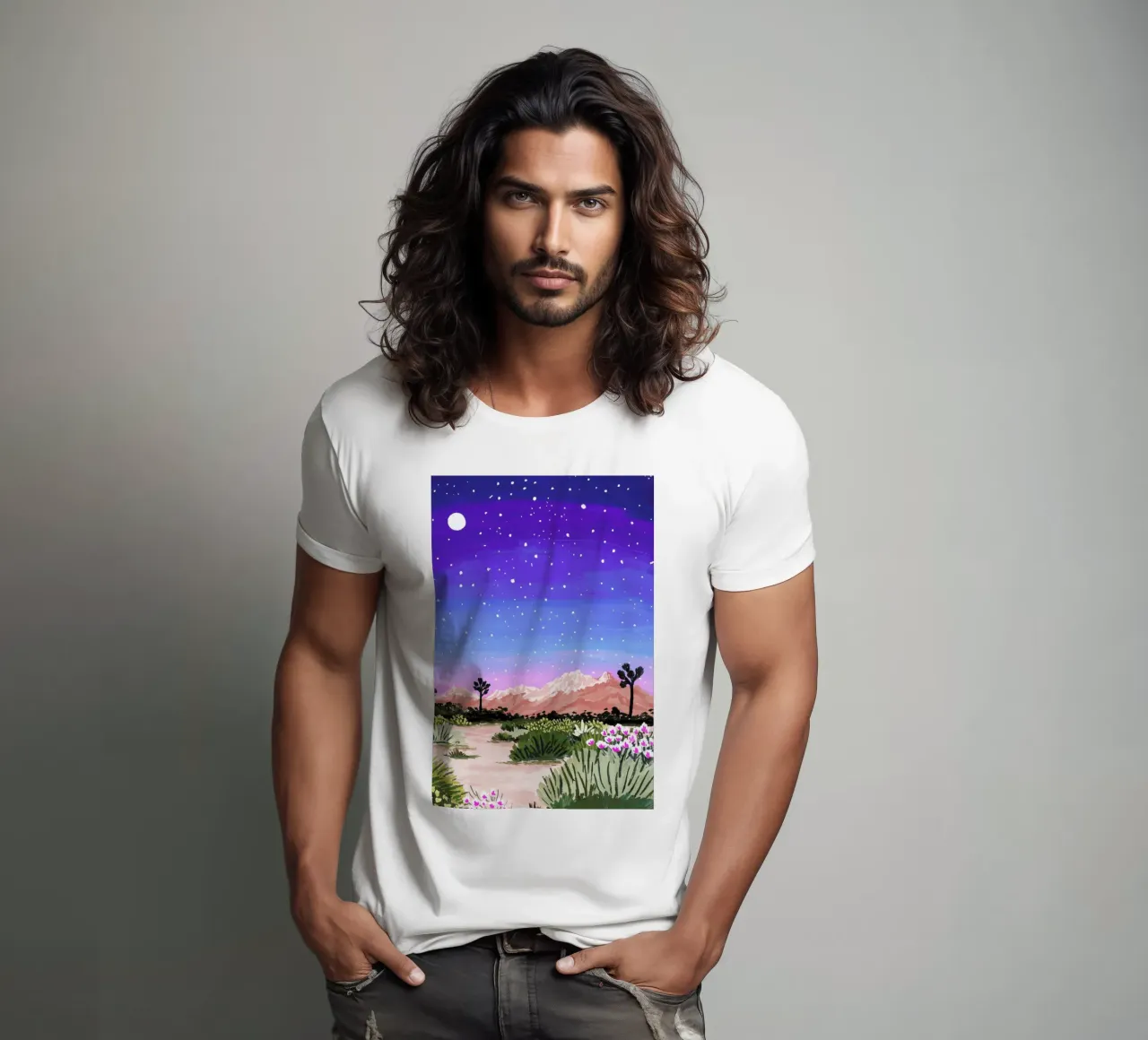 Joshua Tree t-shirt da Sarah Gesek