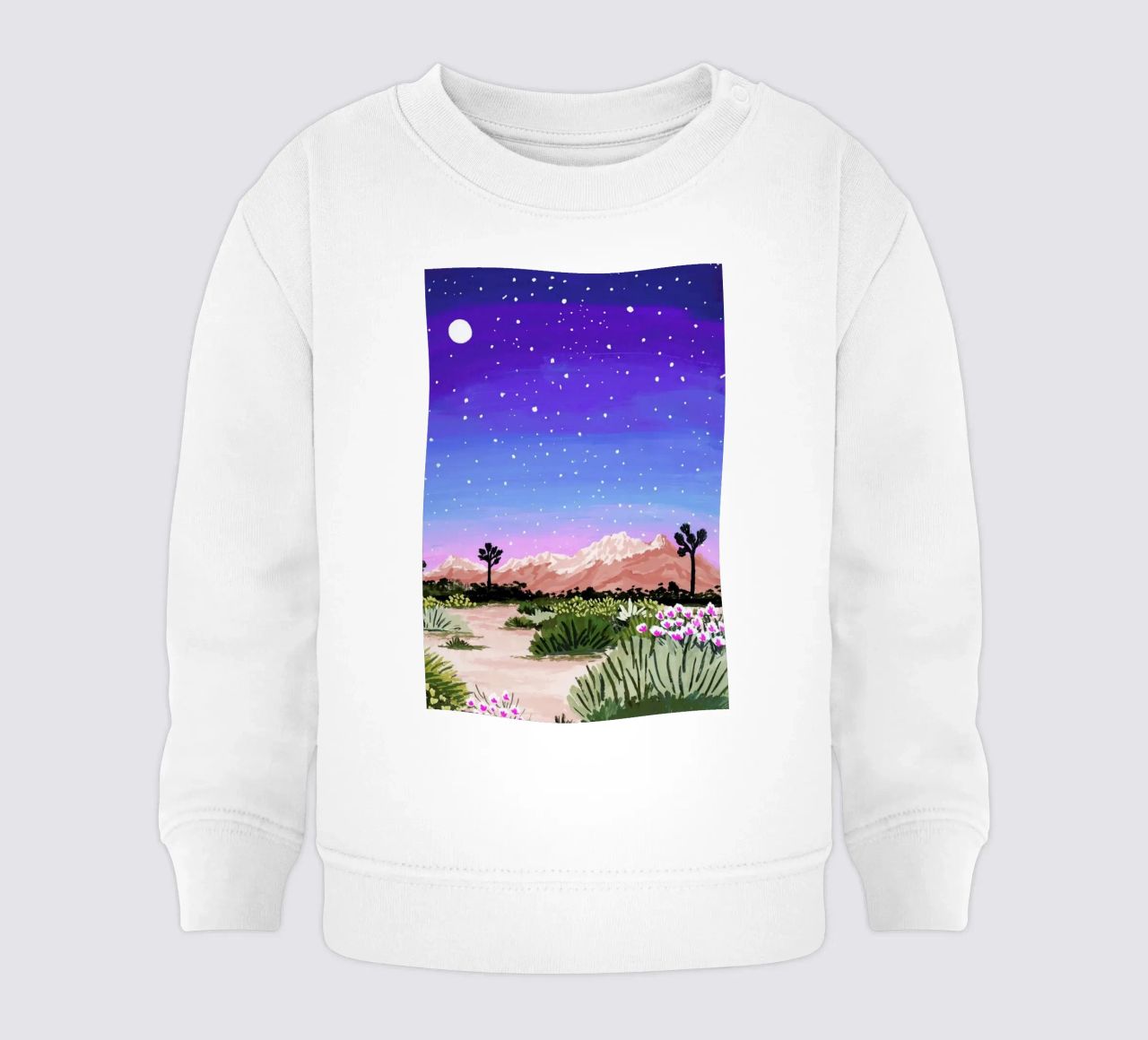 Joshua Tree felpa neonato da Sarah Gesek