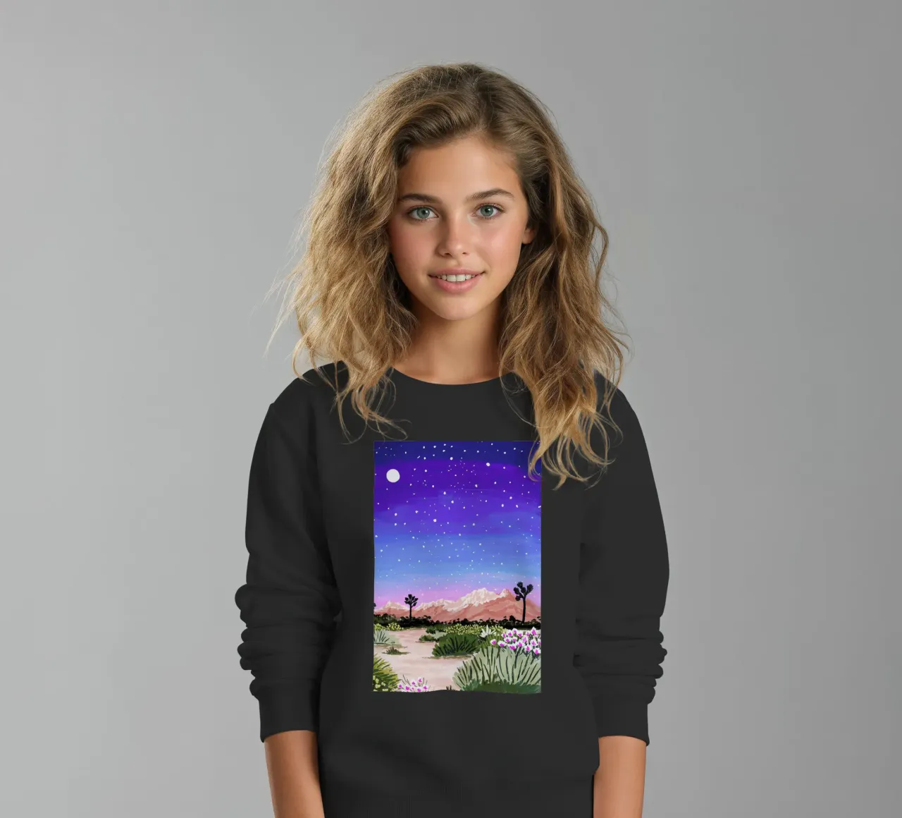 Joshua Tree felpa bambino da Sarah Gesek