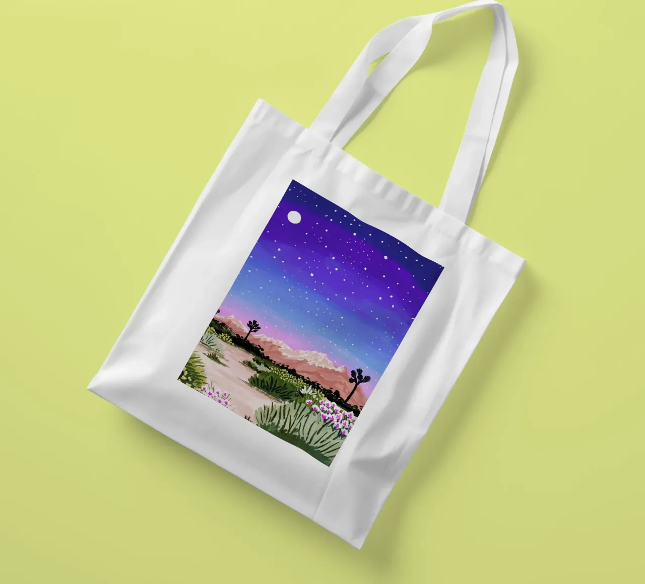 Joshua Tree tote bag by Sarah Gesek