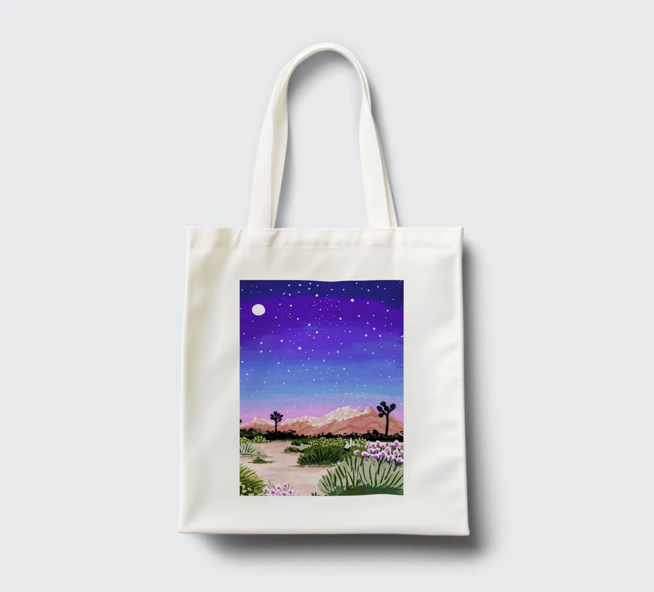 Joshua Tree borsa in juta da Sarah Gesek