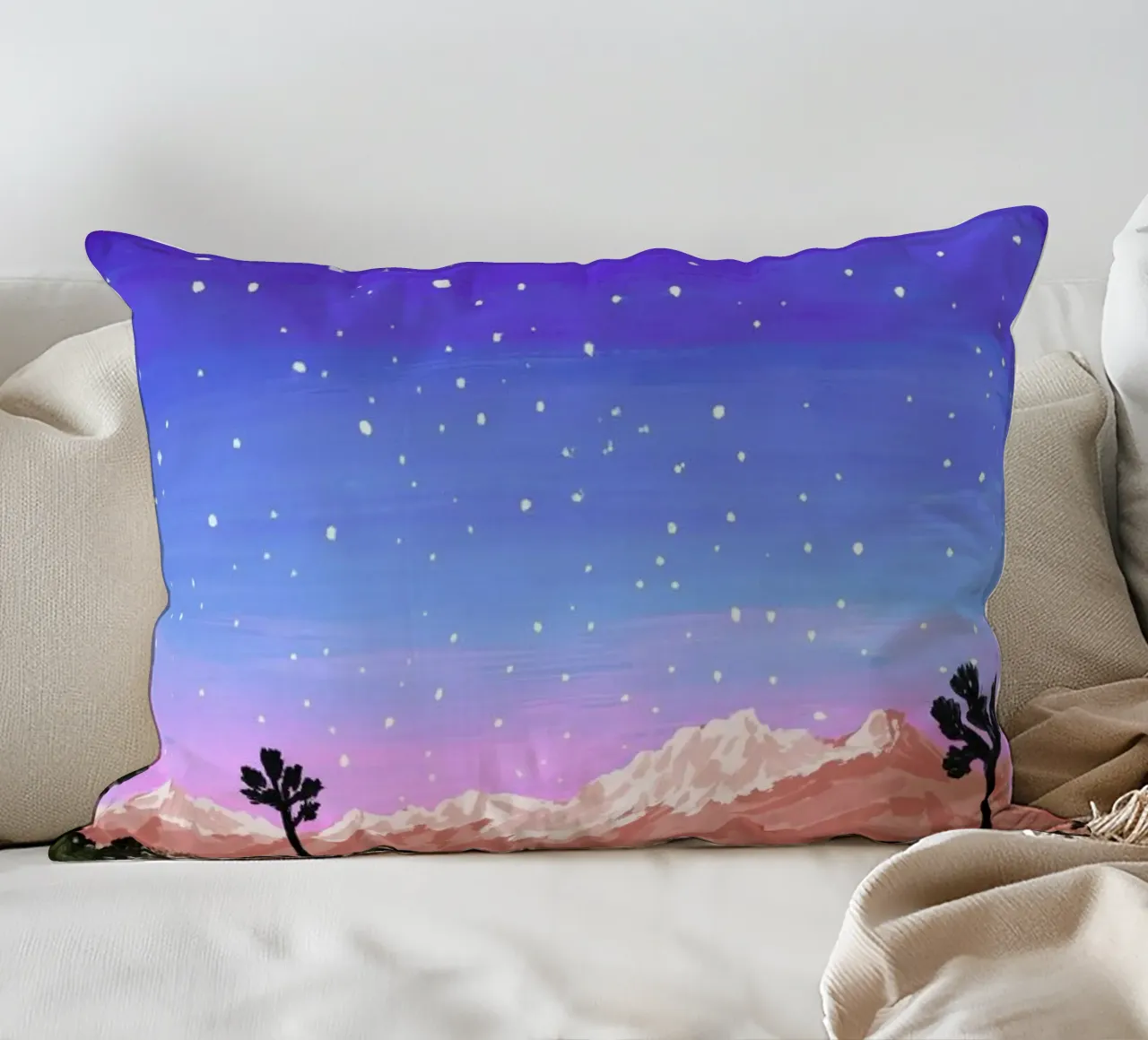 Joshua Tree cuscino da Sarah Gesek