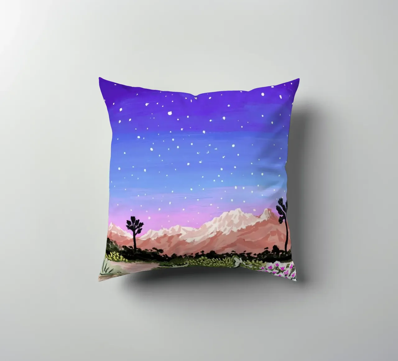 Joshua Tree cuscino da Sarah Gesek