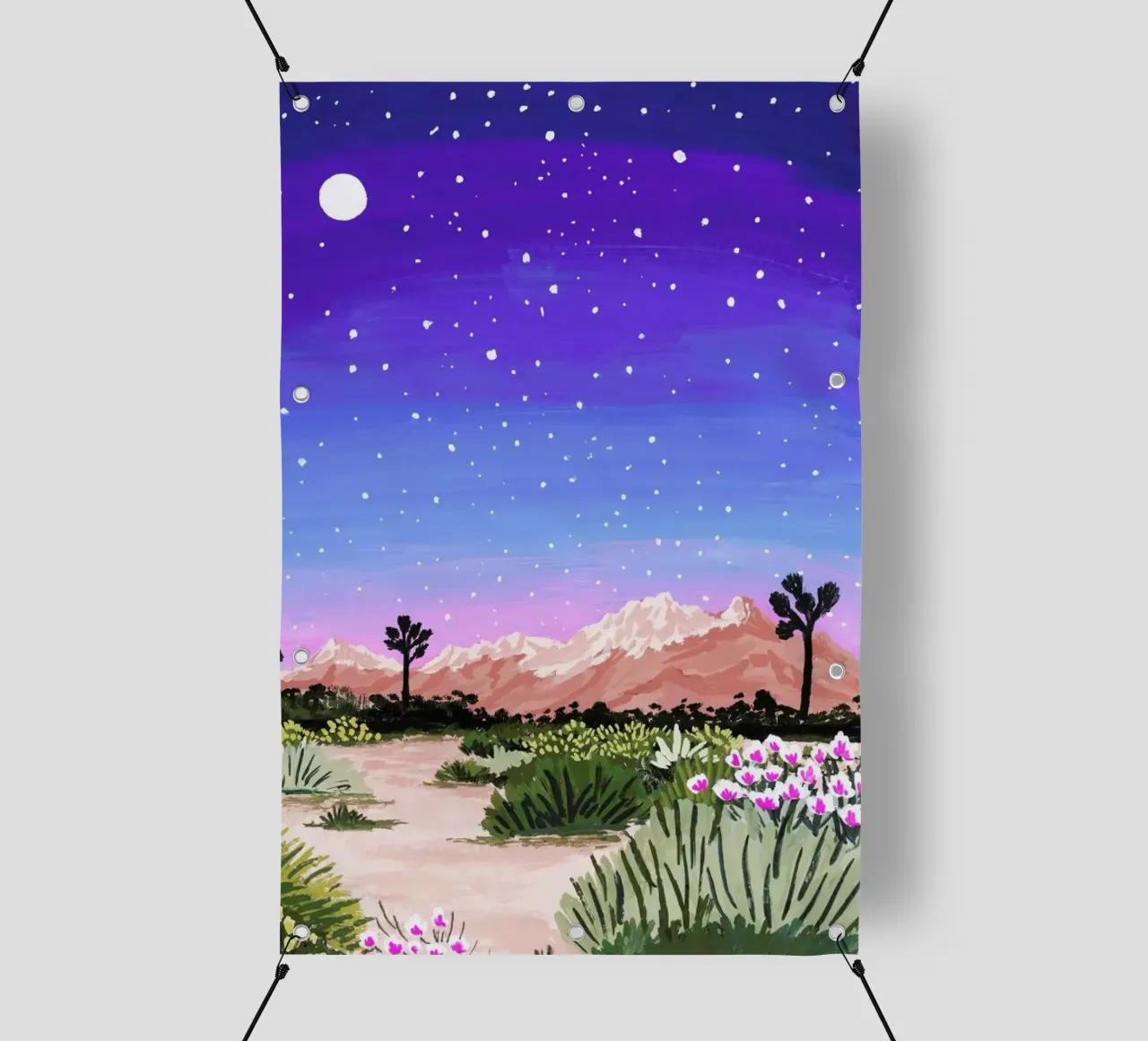 Joshua Tree telo in pvc da Sarah Gesek