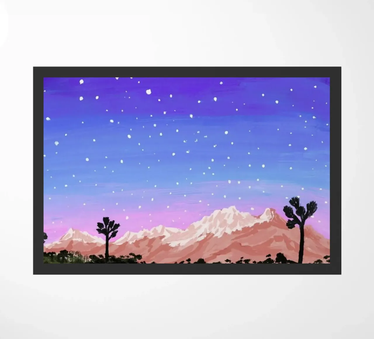 Joshua Tree Fußmatte von Sarah Gesek