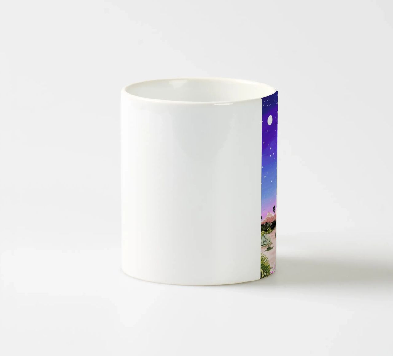Joshua Tree tazza in ceramica da Sarah Gesek