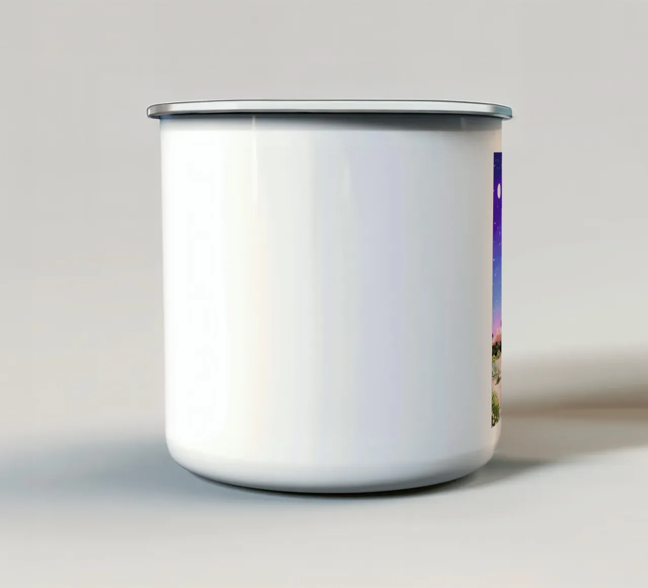 Joshua Tree mug en émail de Sarah Gesek