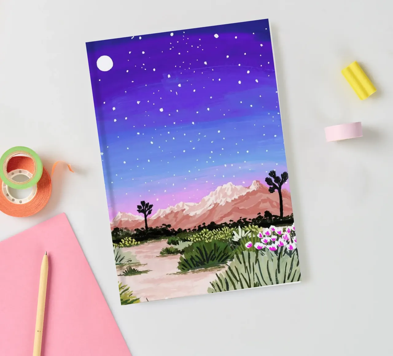 Joshua Tree notebook by Sarah Gesek