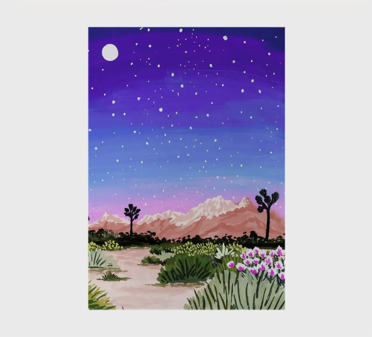 Joshua Tree notebook by Sarah Gesek