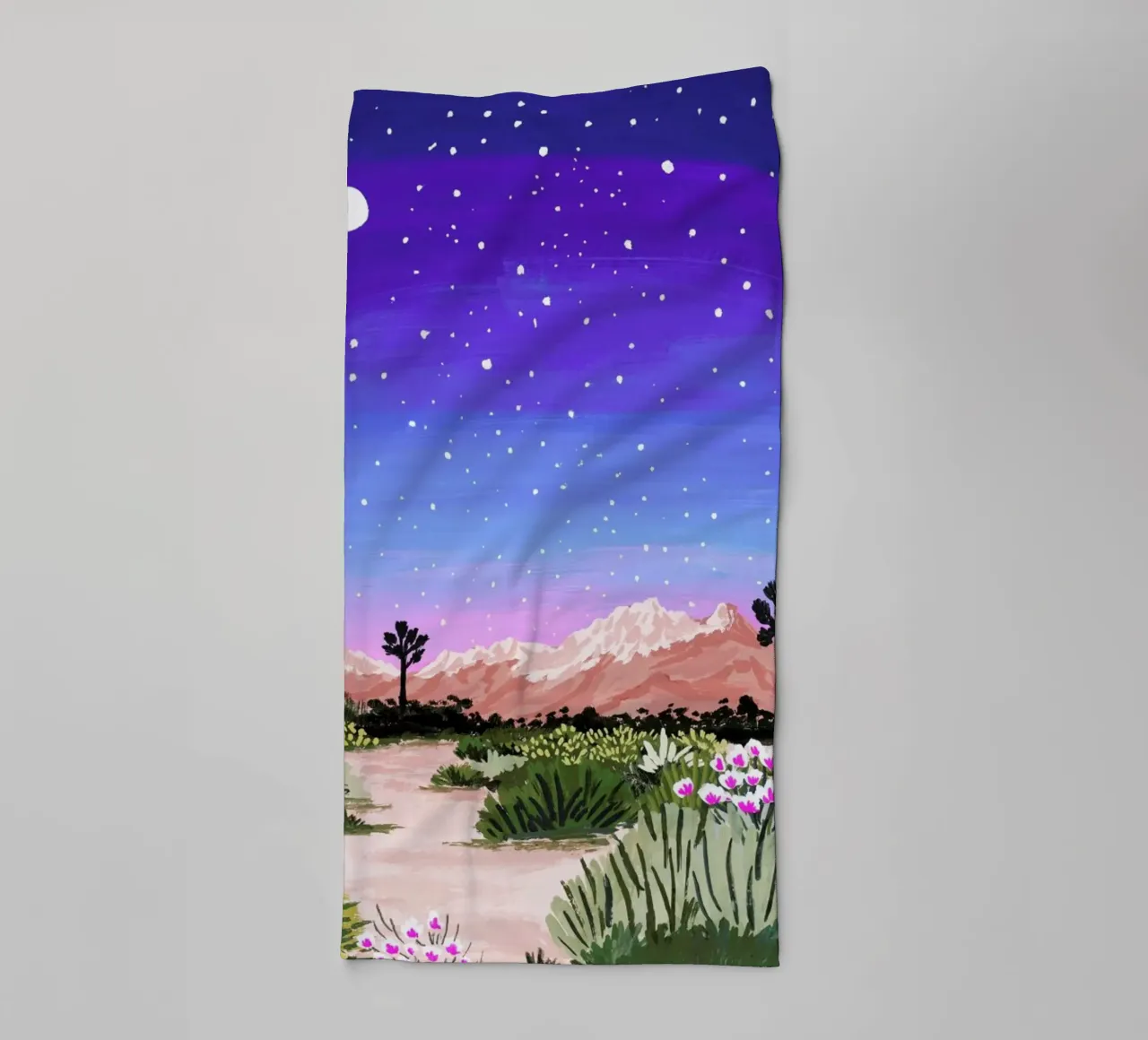 Joshua Tree towel by Sarah Gesek