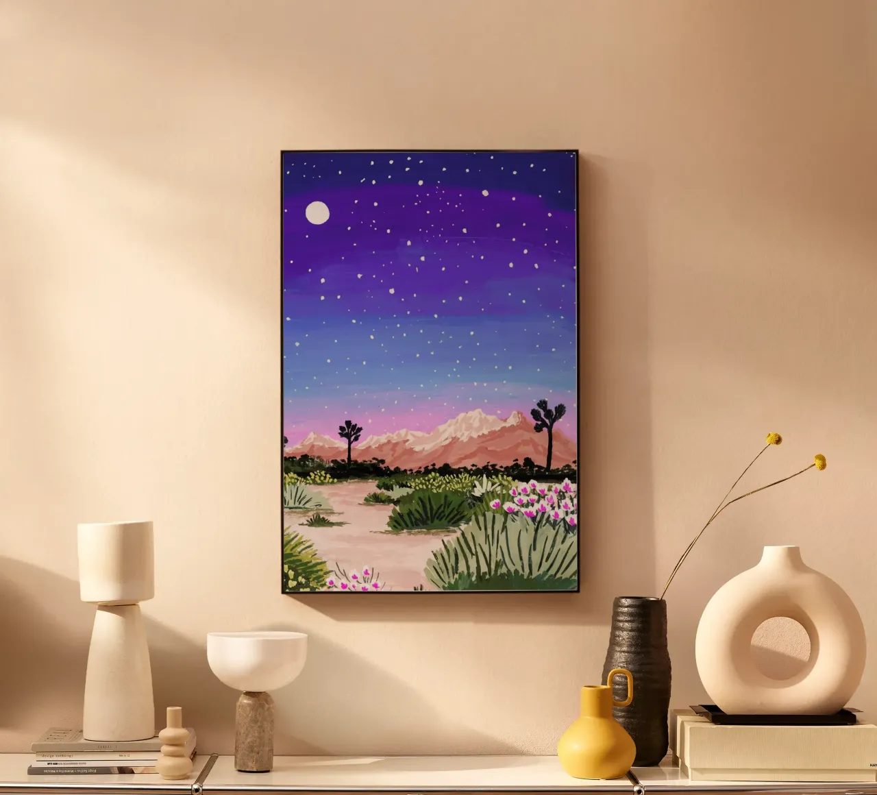 Joshua Tree alluminio dibond da Sarah Gesek