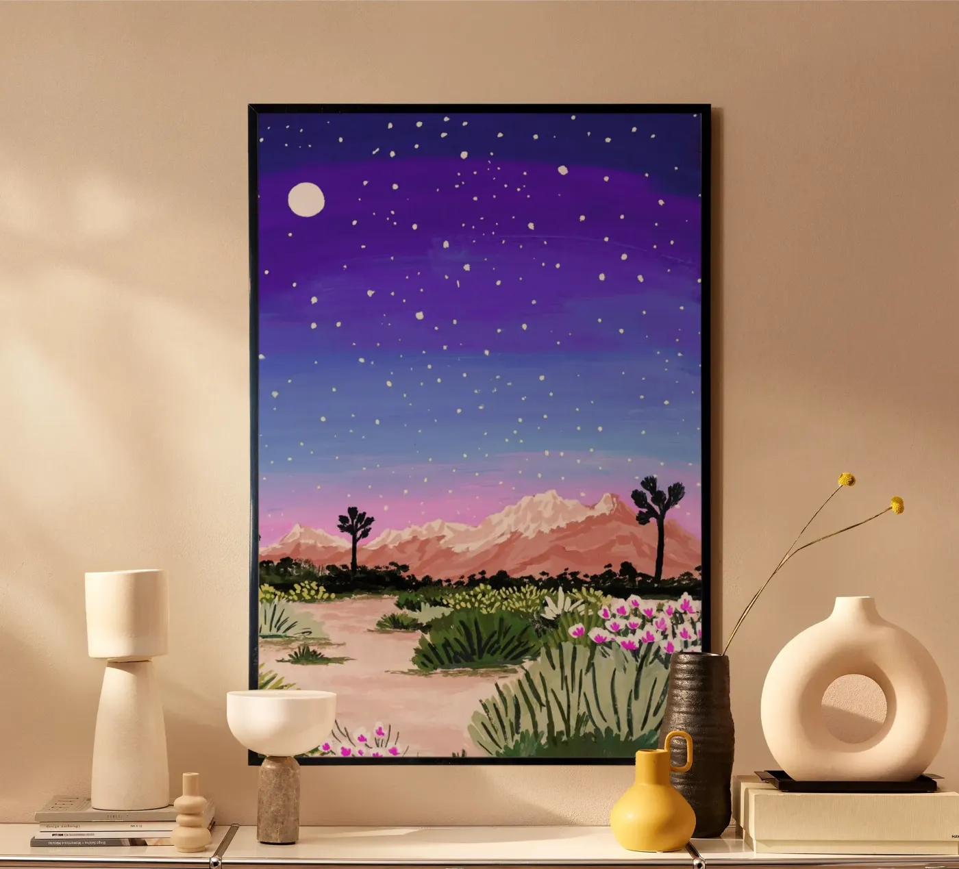 Joshua Tree poster da Sarah Gesek