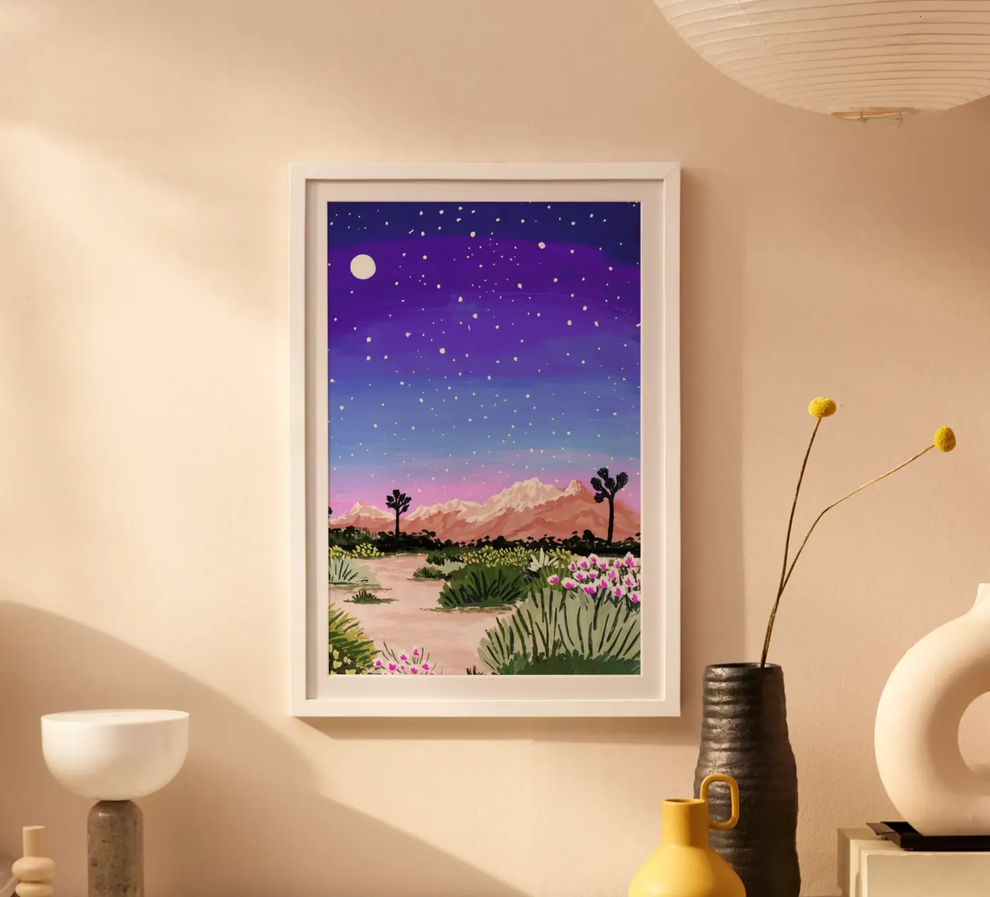Joshua Tree poster da Sarah Gesek