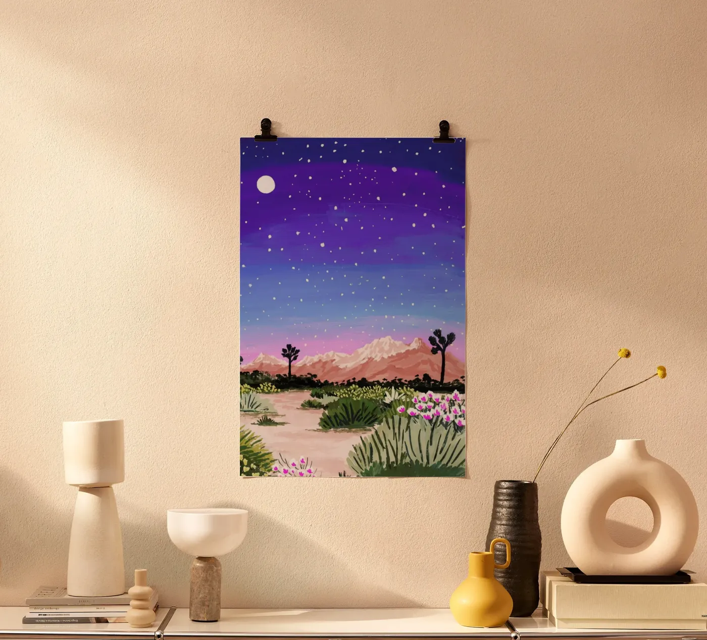 Joshua Tree poster da Sarah Gesek