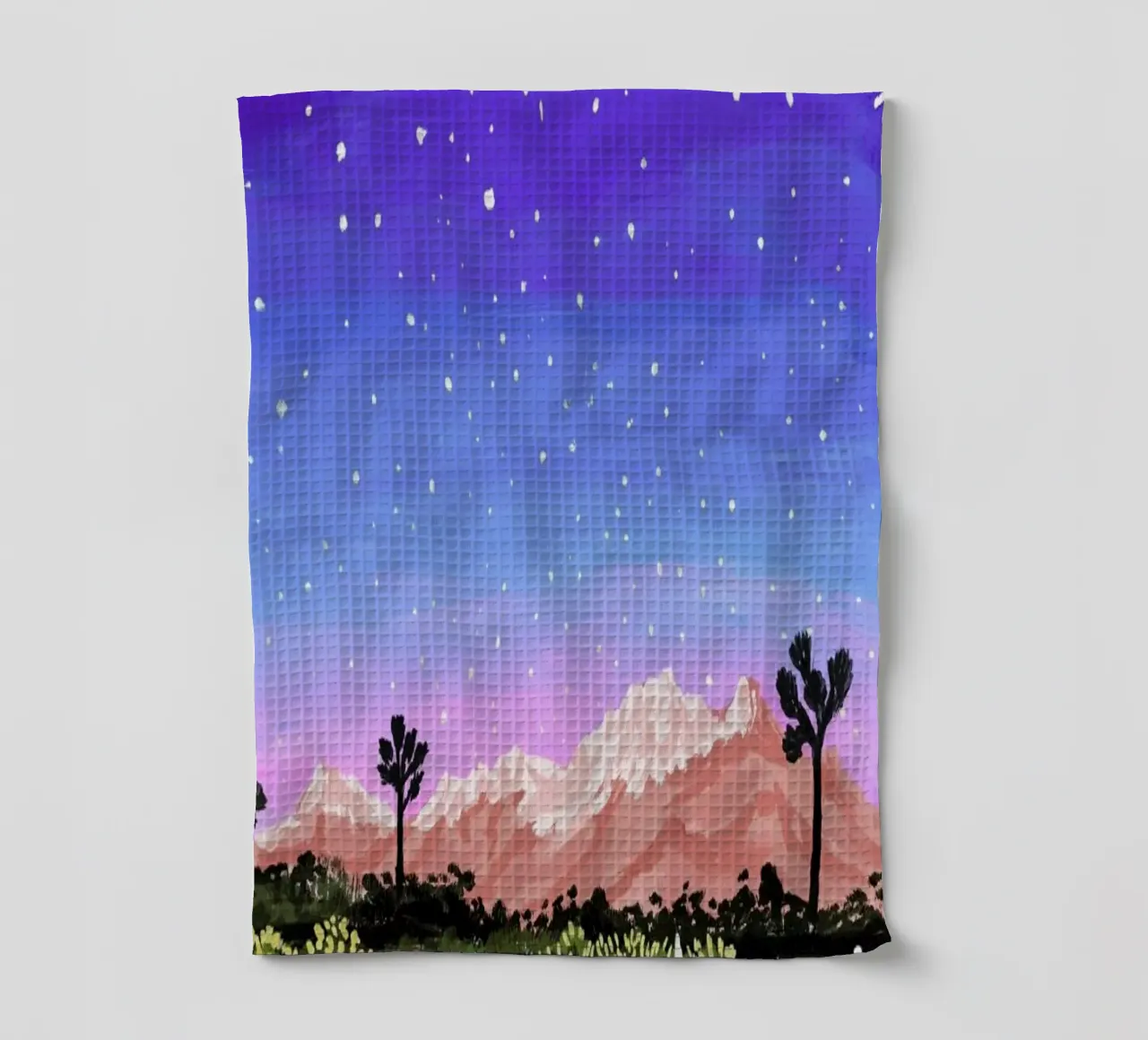Joshua Tree torchon de Sarah Gesek