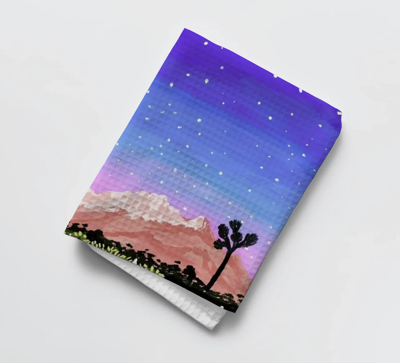 Joshua Tree torchon de Sarah Gesek