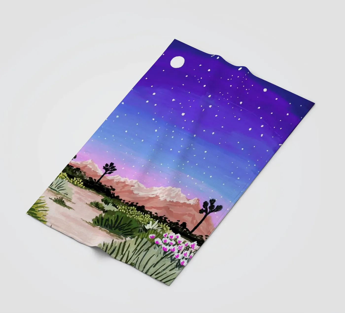 Joshua Tree Fleecedecke von Sarah Gesek