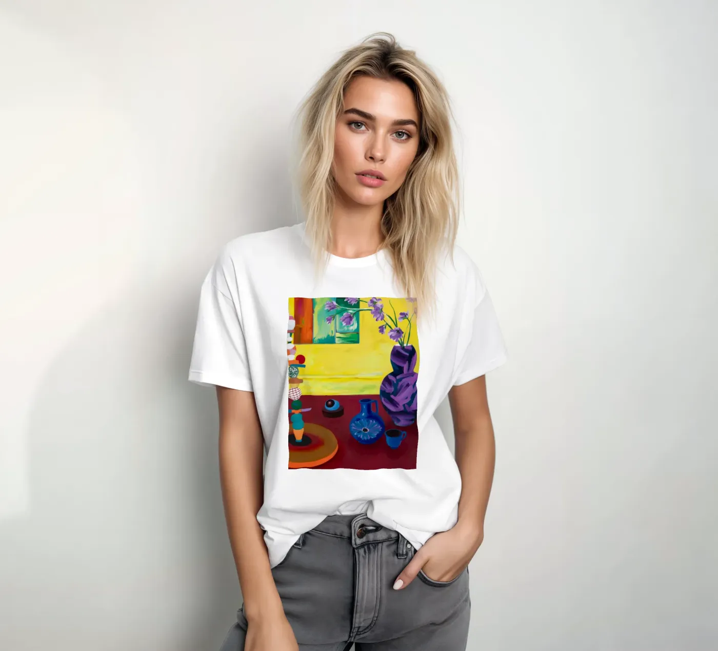 Festive Tabletop Array t-shirt da Opal Strokes