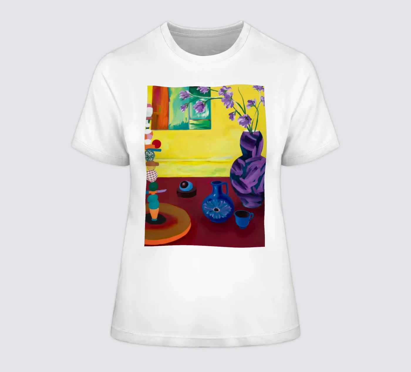 Arredo da tavola per le feste t-shirt da donna da Opal Strokes
