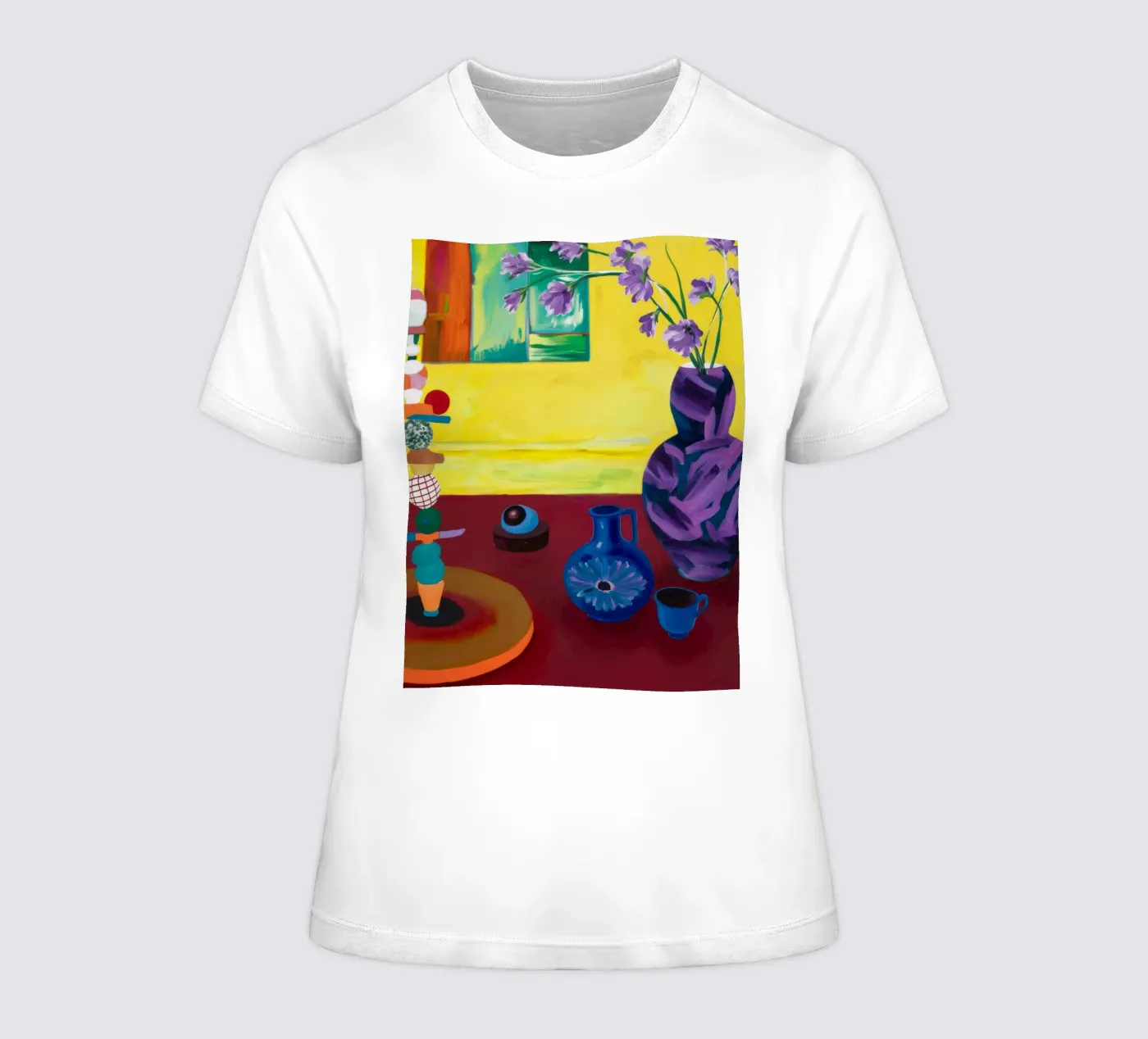 Arredo da tavola per le feste t-shirt da donna da Opal Strokes