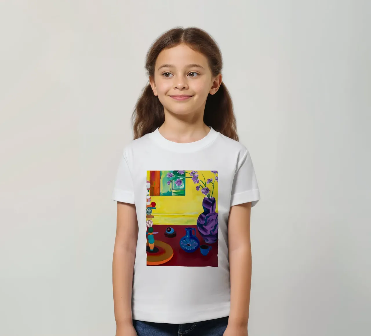 Festive Tabletop Array Kinder T-Shirt von Opal Strokes