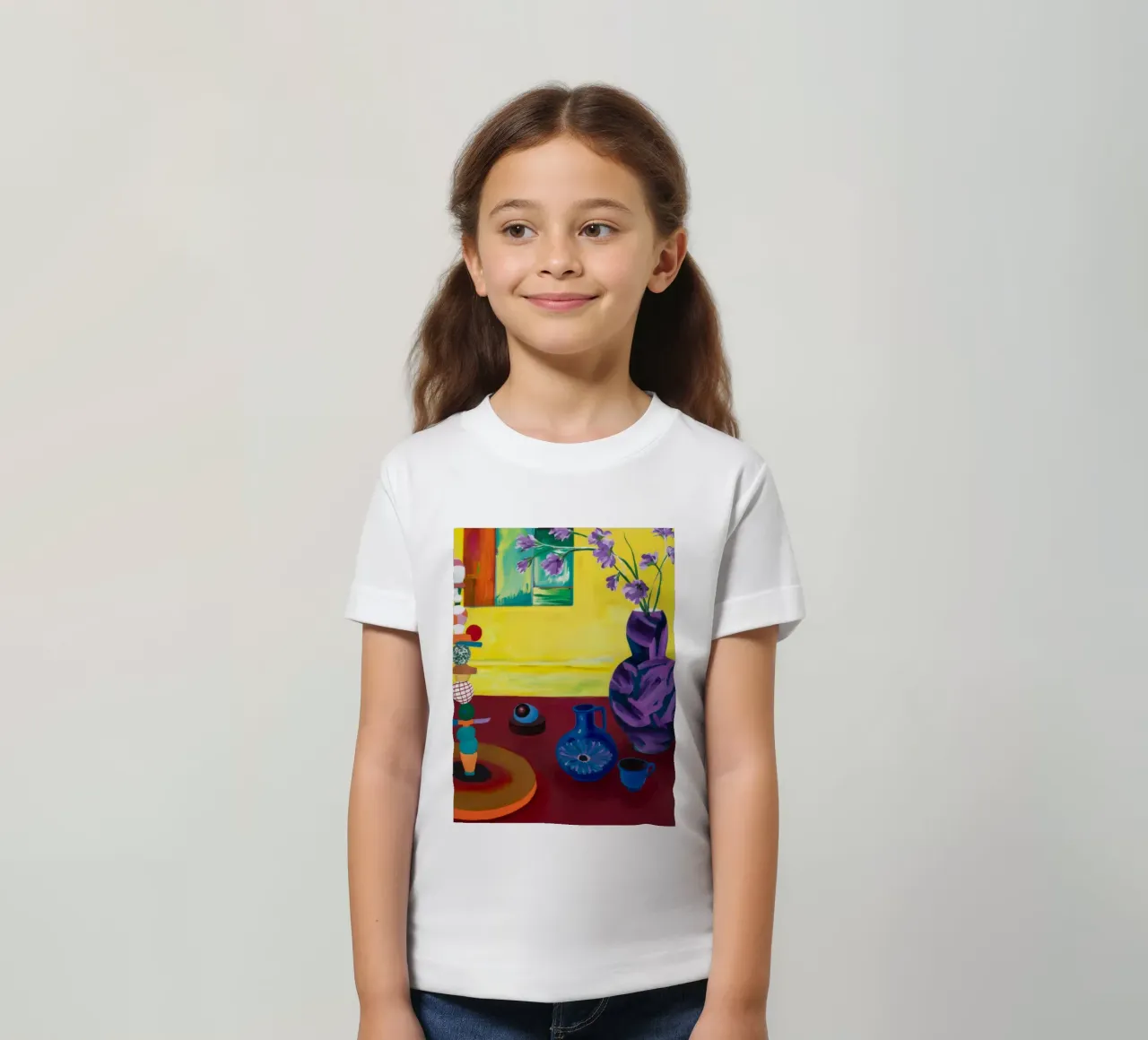 Festive Tabletop Array Kinder T-Shirt von Opal Strokes