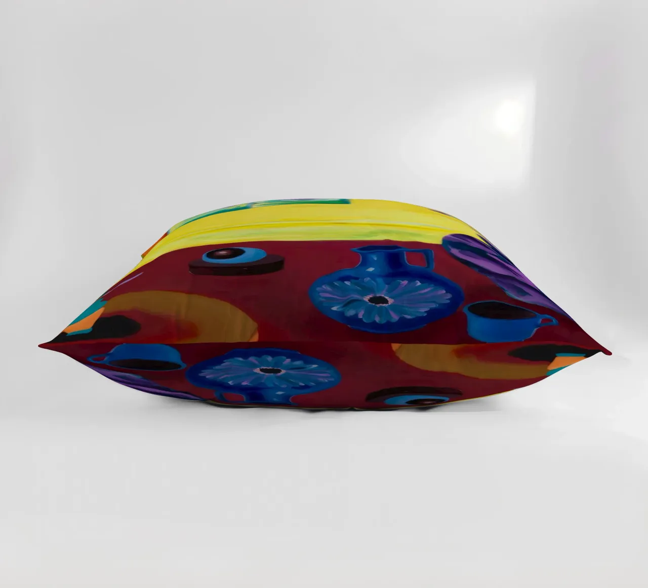 Festive Tabletop Array decorative cushion by Opal Strokes