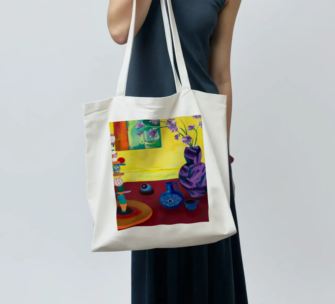 Festive Tabletop Array tote bag by Opal Strokes