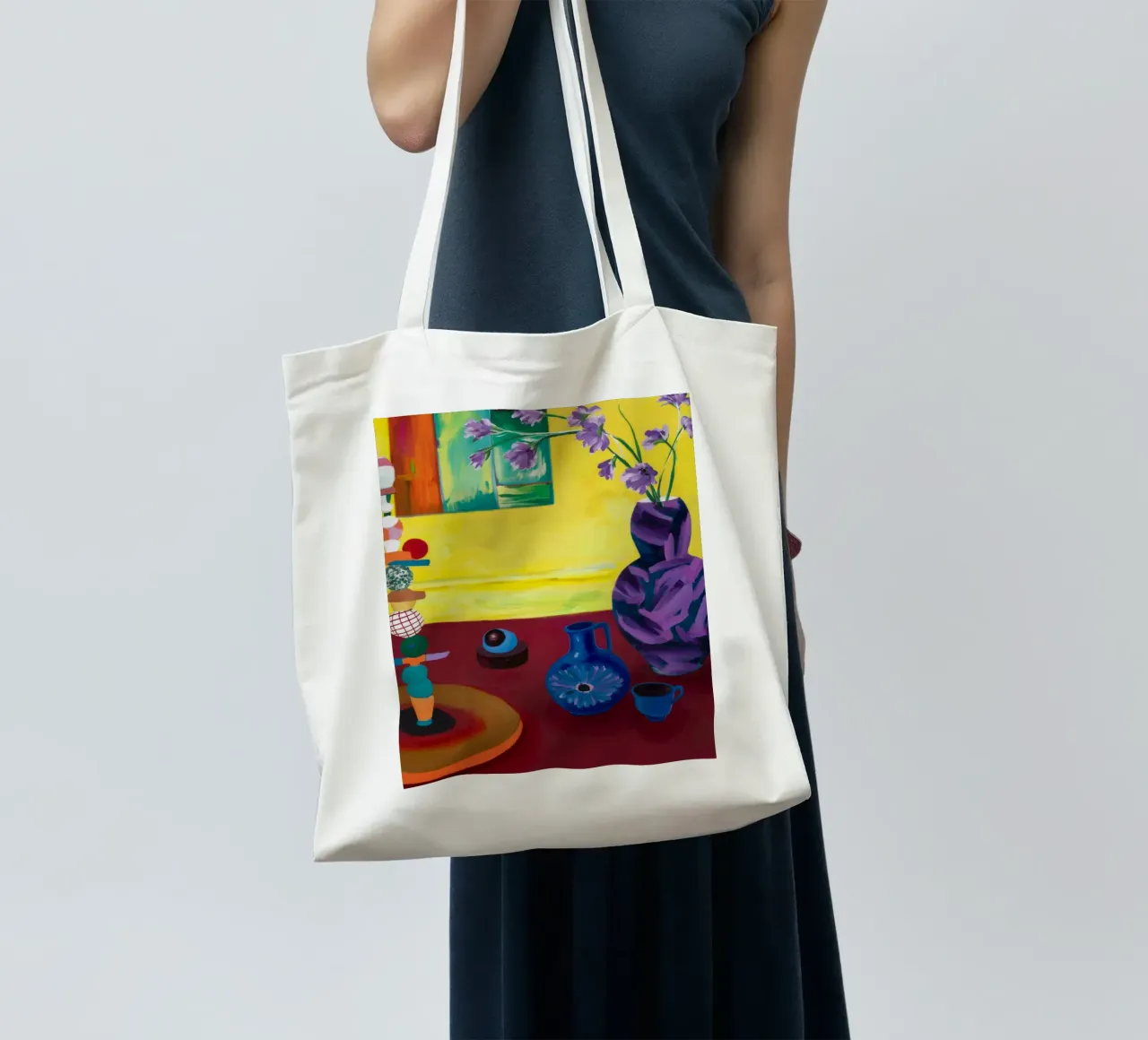 Festive Tabletop Array tote bag by Opal Strokes