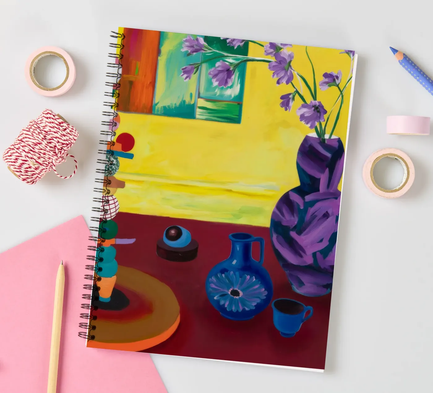 Festliche Tischdekoration Ringbuch von Opal Strokes