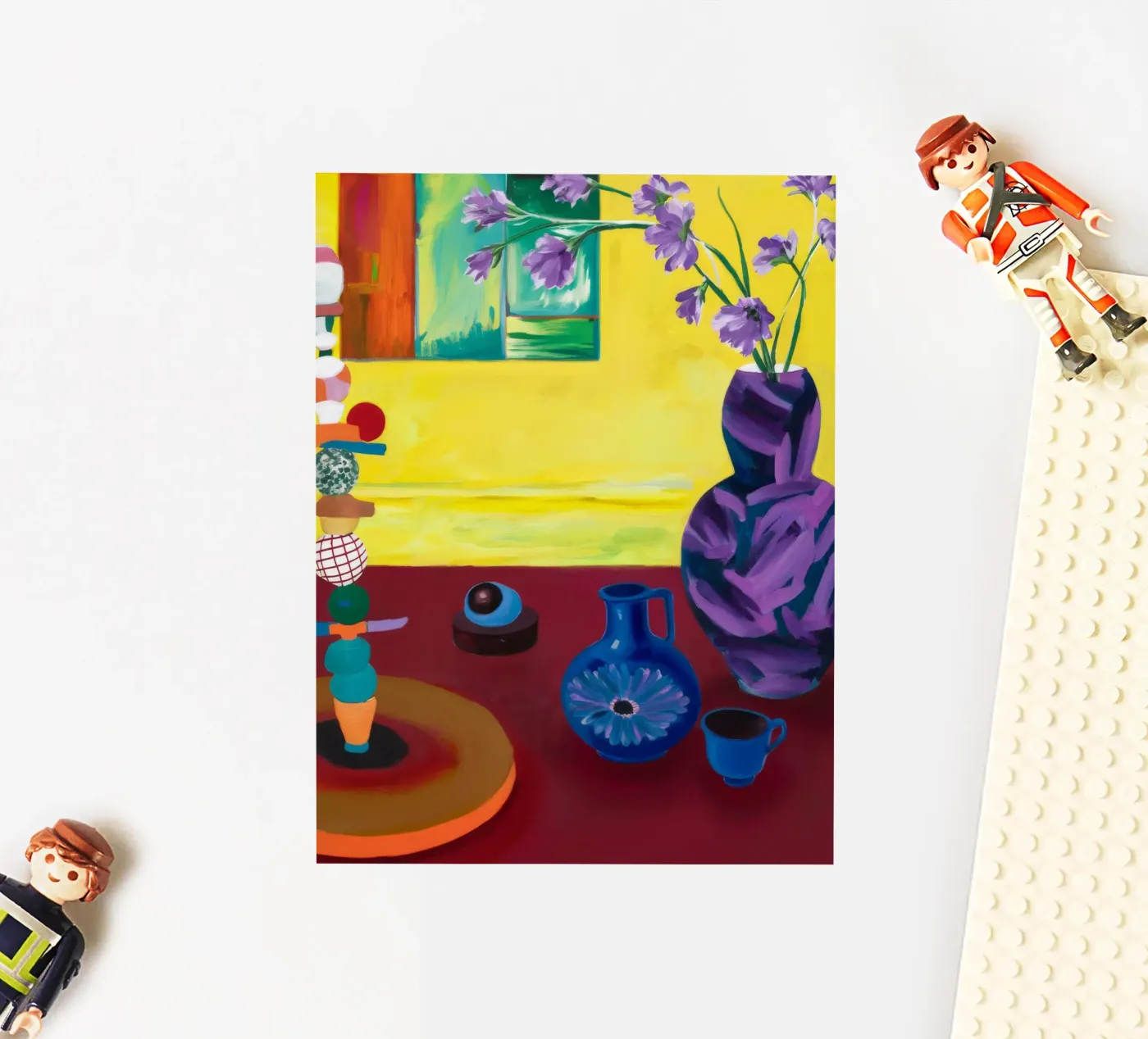 Feestelijk tafelblad sticker van Opal Strokes