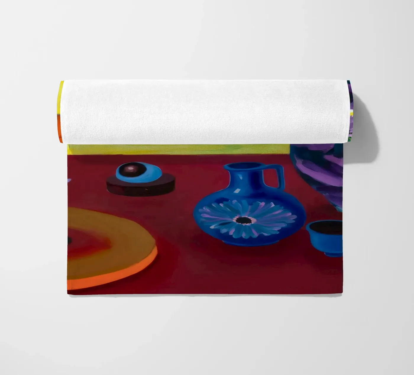 Feestelijk tafelblad strandhanddoek van Opal Strokes