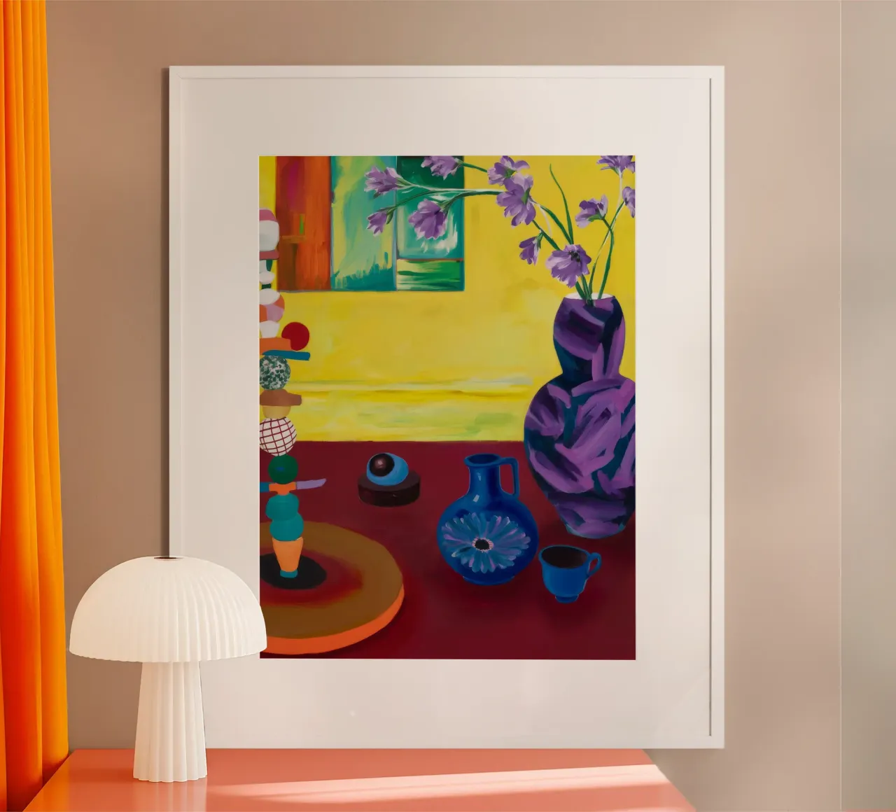 Festive Tabletop Array poster by Opal Strokes