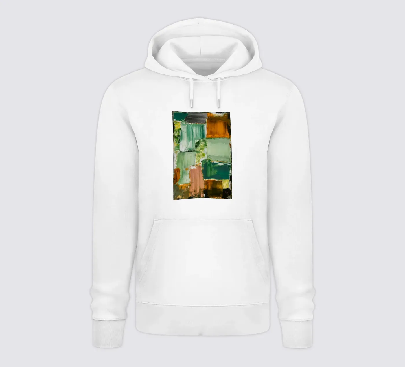 Verdant Patchwork Calm hoodie van Dream Spectrum