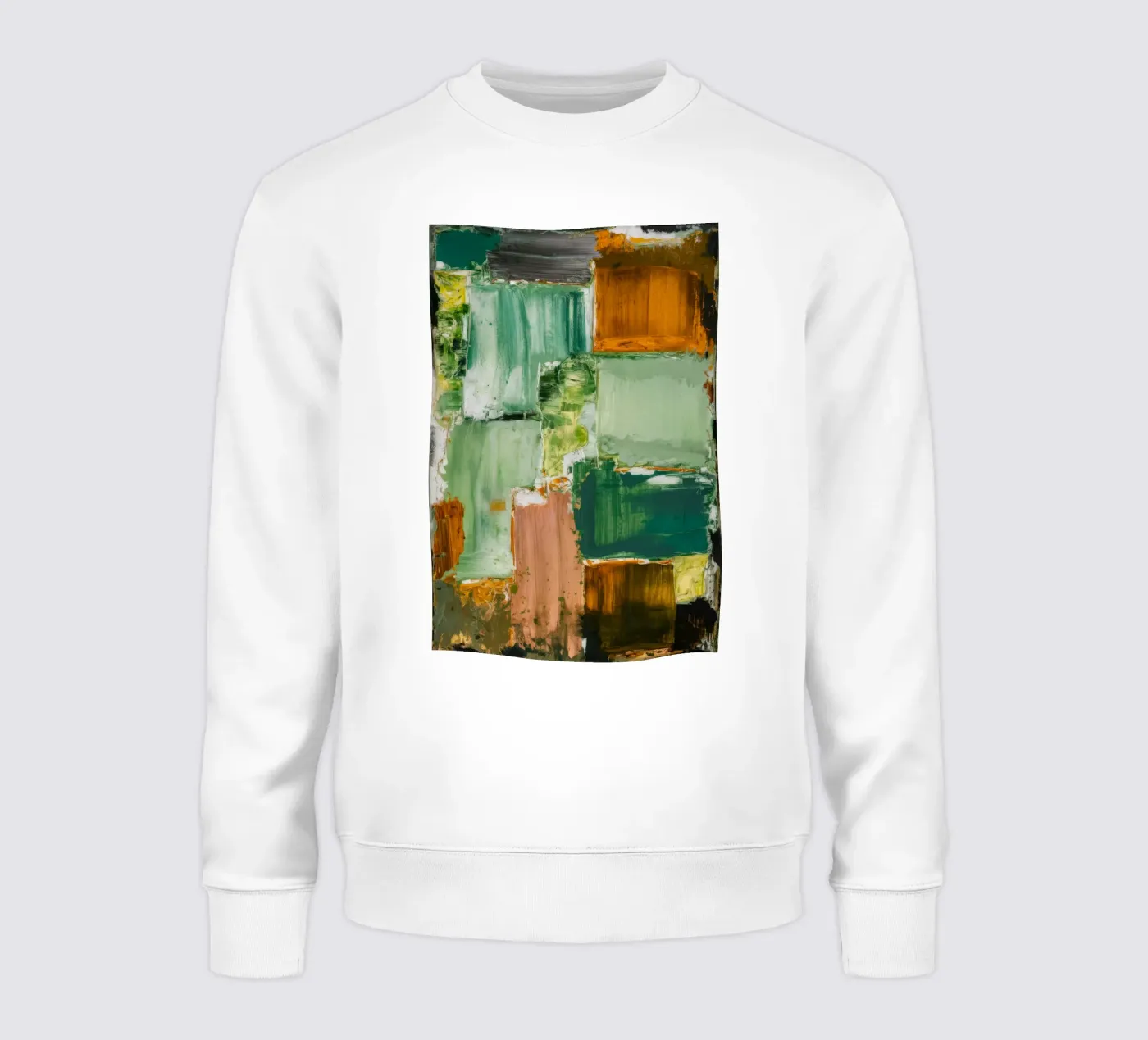 Verdant Patchwork Calm sweatshirt van Dream Spectrum