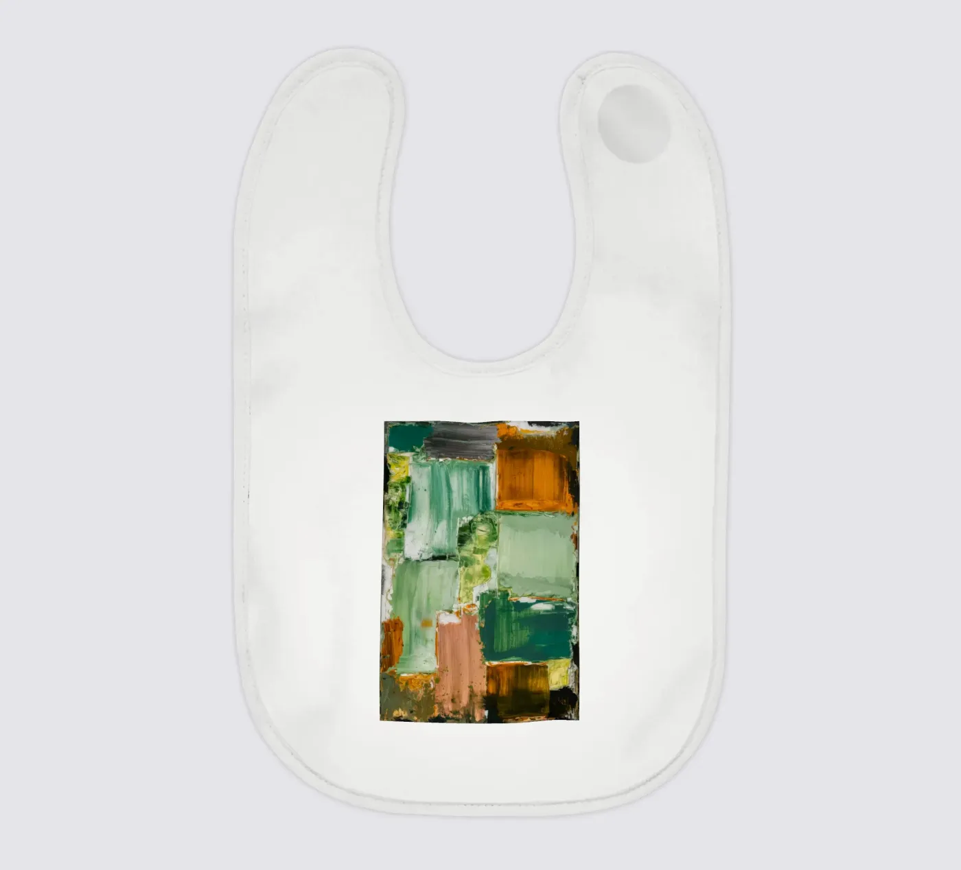 Verdant Patchwork Calm baby slabbetje van Dream Spectrum