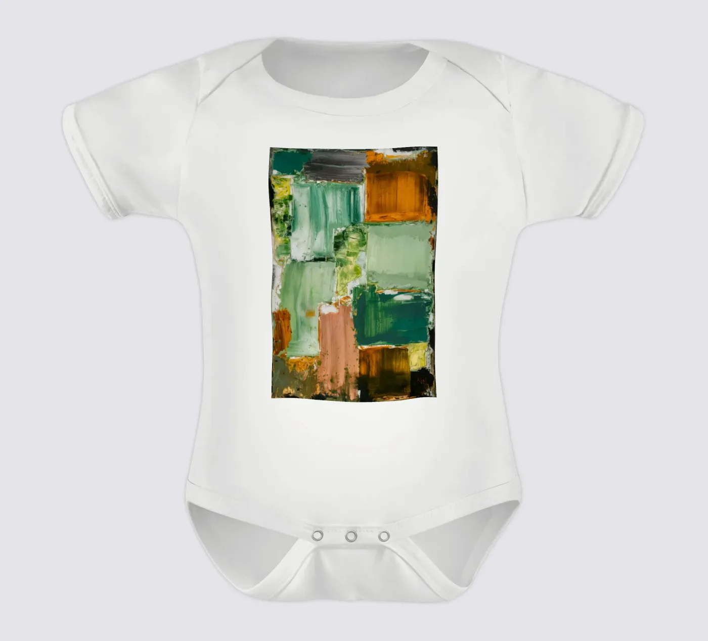 Verdant Patchwork Calm body bébé de Dream Spectrum