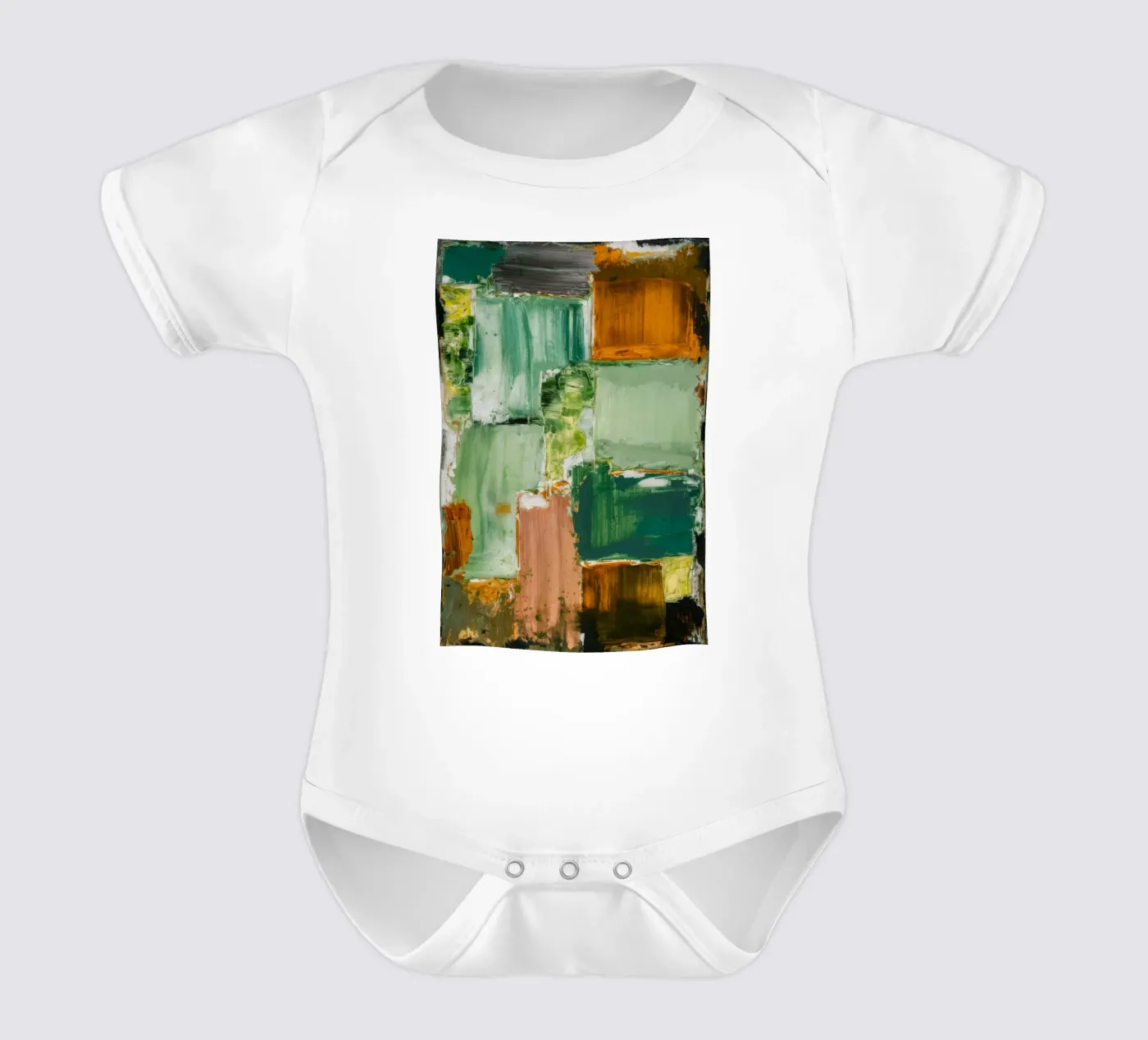 Verdant Patchwork Calm body bébé de Dream Spectrum