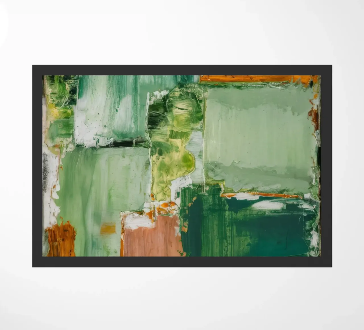 Verdant Patchwork Rust deurmat van Dream Spectrum