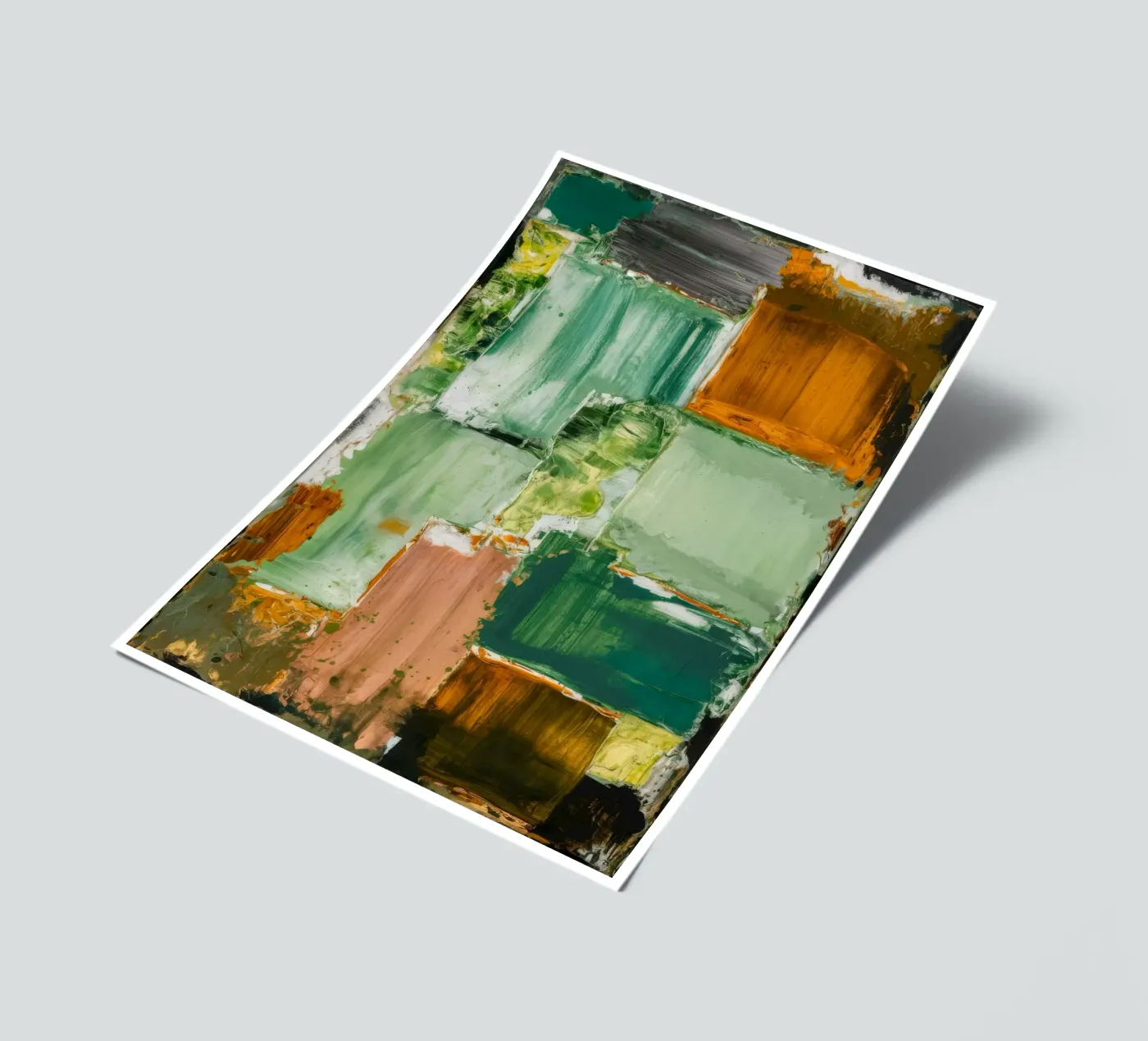 Verdant Patchwork Calm foglio adesivo da Dream Spectrum