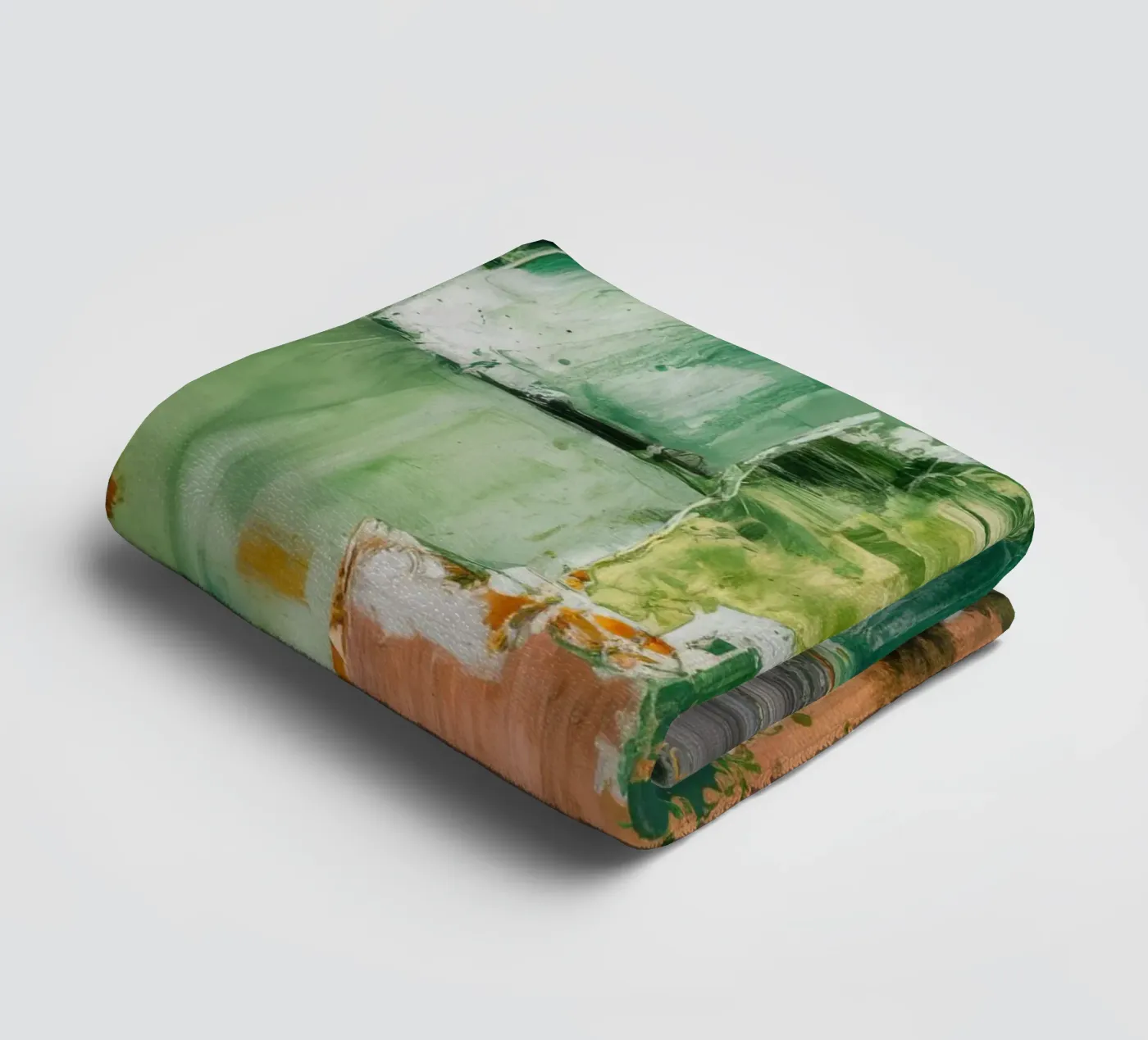 Verdant Patchwork Rust badhanddoek van Dream Spectrum